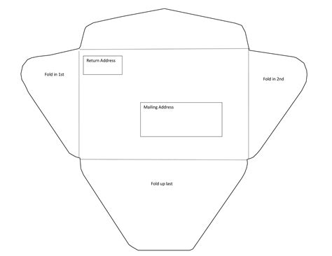envelope letter template.